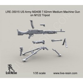 M240B 7. 62mm Medium Machine Gun on M122 Tripod
