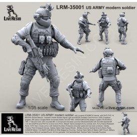 US ARMY modern soldier 1/35 scale