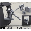 UH60 Armament Window M134D Mount. For 1/35 Academy 2201 1/35 MH-60G Pave Hawk, Academy 2217 1/35 MH-60L Black Hawk Direct Action Penetrator (DAP)