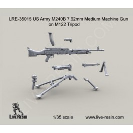 M240B 7. 62mm Medium Machine Gun on M122 Tripod