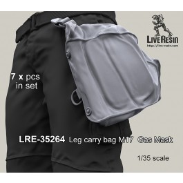 M17  GasMask leg carry bag