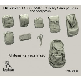 US SOF/MARSOC/Navy Seals poushes and backpacks