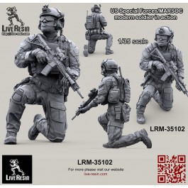 US Special Forces/MARSOC modern soldier in action, figure 1