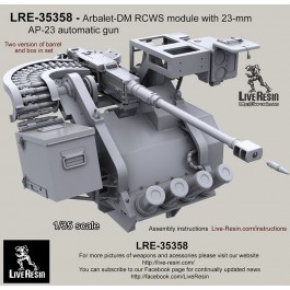 Arbalet-DM RCWS module with 23-mm AP-23 automatic gun