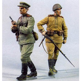 Red Army men №3.  Summer 1943-45.  Two figures. 