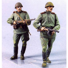 Red Army men №4.  Summer 1943-45.  Two figures. 