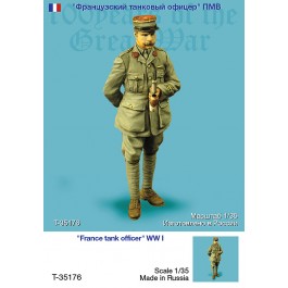 France tank officer WW I, ONE FIGURE