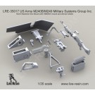 M240B Military Systems Group Inc.  H24-6 Machine Gun Mount with HMMWV mount and armour shield