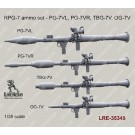 RPG-7 ammo set - PG-7VL, PG-7VR, TBG-7V, OG-7V