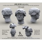 Covered MICH 2000 helmet with Helmet Rail System and Norotos universal NVG shroud