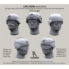 Head with balaclavas for MICH helmet