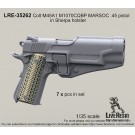 Colt M45A1 M1070CQBP MARSOC .45 pistol in Sherpa holster