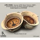 German WWII Steel Helmet LINER - universal for all Live Resin German helmets