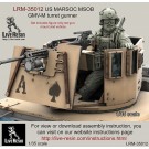 US MARSOC Marine Special Operations Batalion/ Navy Seals GMV-M turret gunner. LBT plate carrier, ACH helmet version. Set contained 20 parts. Recommend for use with Live Resin turret sets -  LRE-35291 - LRE-35290 and  LRE-35228 - LRE35235, LRE35151