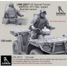 US Special Forces/MARSOC ATV rider, seated, bearded version