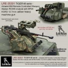 TIGER-M serie - Arbalet-DM Remote Controlled Weapon Station RCWS module with 6P49 KORD 12.7mm caliber heavy machine gun, set includes 2 pcs of KORD high realistic bodies flash hider and muzzle brake versions