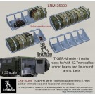 TIGER-M serie - interior racks for/with 12.7mm caliber ammo boxes and lie about ammo belts