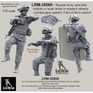 Russian Army armored vehicle or truck driver in modern infantry combat gear system set 13. Field uniform version.  Fits all Typhoon-K and Typhoon-VDV kits