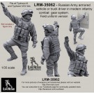 Russian Army armored vehicle or truck driver in modern infantry combat gear system set 15. Reversible camouflage suit version. Fits all Typhoon-K and Typhoon-VDV kits