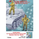 "Iron curtain" Soviet tank T-54,T-55,T-62,T-64,T-72 and so forth (Summer of the '60s-' 80s) Two figures in set. Pre sale - shipping in two weeks