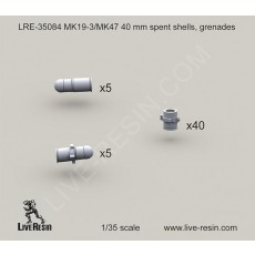 MK19-3/MK47 40 mm grenades, spent shells