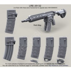 M16/M4/AR15/HK416 magazine set 2 - M16/M4/AR15/HK416 Magazine, M16/M4/AR15 Magpul PMAG 30 5.56x45 Magazine with/without Magpul RANGER PLATE USGI, Redi-Mag, SureFire high-capacity magazine for 5.56x45 60-Round - 52 parts in set