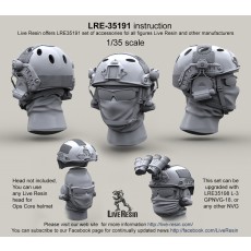 Ops Core fast helmet with headsets rail adaptor