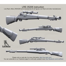 M1C Garand sniper Rifle with M82 Scope 