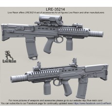 L85A2 SAS CQB with Elcan Specter OS 4x scope and Silencer